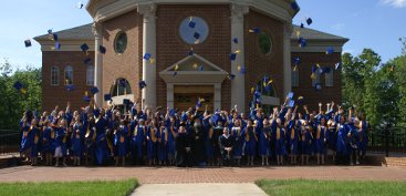 Members of Seton's 2009 graduating class