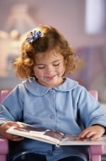 Girl with book