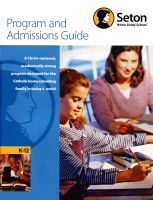 Program and Admissions Guide