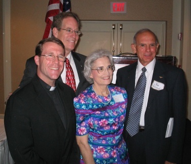 Fr. Euteneuer, Dr. O'Donnell, Dr. Clark, and Dr. Joseph Strada