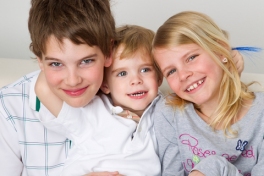 kids laughing